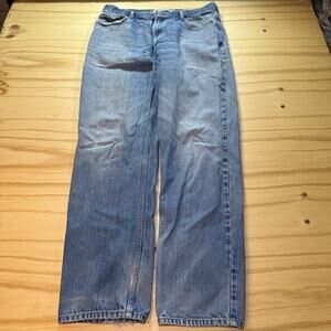 2000s Levi Strauss 550 Relaxed Fit Jeans Men 36x34 Faded Denim Pants Y2K